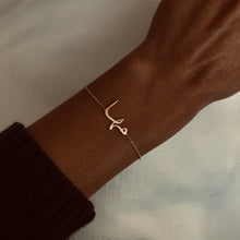 Load image into Gallery viewer, Mahaa Arabic Spirit Name, Gold Bracelet