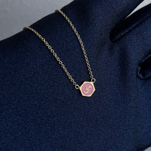 Load image into Gallery viewer, Mona Pink Enameled , Arabic Spirit Name