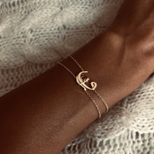 Load image into Gallery viewer, Arwa Arabic Spirit Name, Gold Bracelet