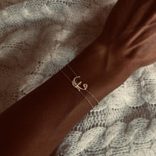 Load image into Gallery viewer, Arwa Arabic Spirit Name, Gold Bracelet