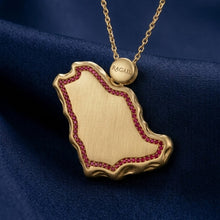 Load image into Gallery viewer, Red Line Necklace
