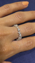 Load and play video in Gallery viewer, Let It Snow Multi Shape Diamond Small Ring
