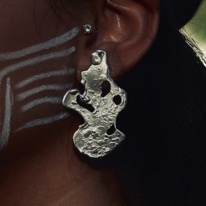 Silver J's Earrings