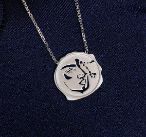 Your Zodiac Necklace in Silver