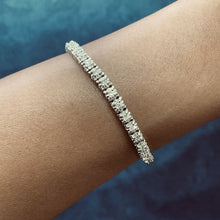 Load image into Gallery viewer, The Illusion Diamond Tennis Bracelet
