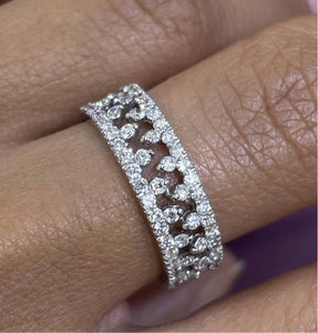 Let It Snow Diamond Ring