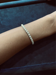 The Illusion Diamond Tennis Bracelet