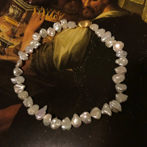 Your Favorite Asymmetrical Pearl Necklace