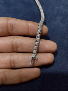 The Illusion Diamond Tennis Bracelet