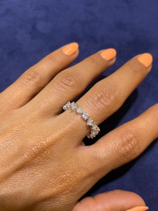 Let It Snow Multi Shape Diamond Small Ring