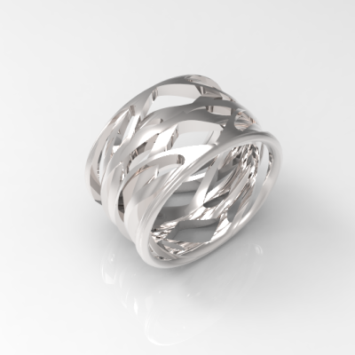 Roué Ring, Silver